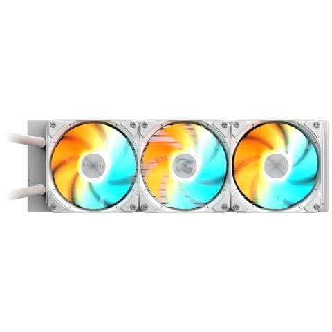 GAMING 360 ICE Raffreddamento Liquido per CPU - 3x120 mm Ventole ARGB, Meccanismo di bloccaggio a scorrimento, DAISY-CHAIN, Compatibile con Intel LGA 1851 e AMD AM5 - Foto 5