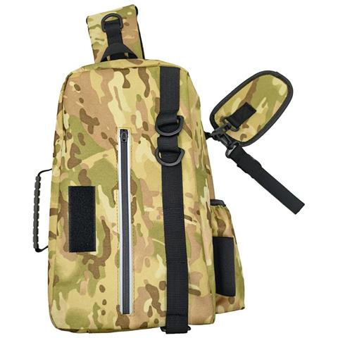 Borsa Da Pesca Multifunzionale Da Esterno - Organizza La Tua Attrezzatura Da Pesca Khaki Camouflage - Foto 1