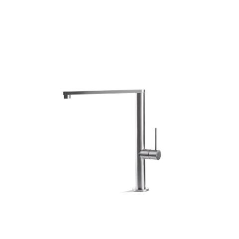 Miscelatore Per Lavello Da Cucina Acciaio Inox Vema Tiber Steel Kitchen V20022 Satinato - Foto 1