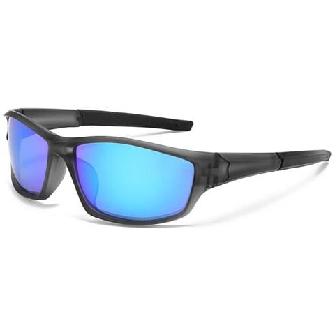 Occhiali Da Sole Sportivi Per Ciclismo Compatibili Con Tr90 E Tac, Polarizzati Con Protezione Uv400 Per Uomo E Donna Blue - Foto 1
