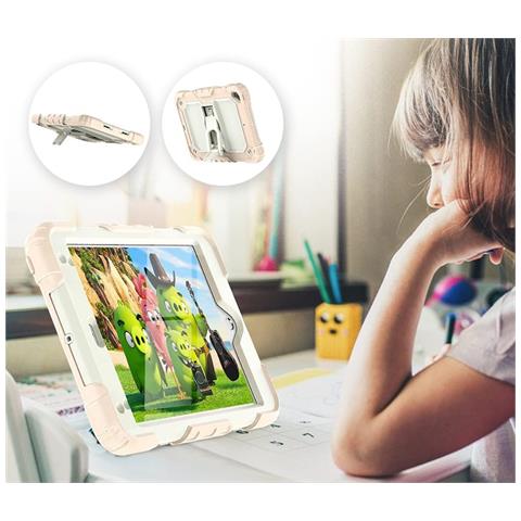 Custodia Per Ipad Mini 5/4 7.9” Con Supporto E Tracolla Rosa - Foto 2