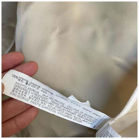 Giacca Da Donna Comoda Leggera Antipioggia Con Cappuccio Beige Taglia S - Foto 2