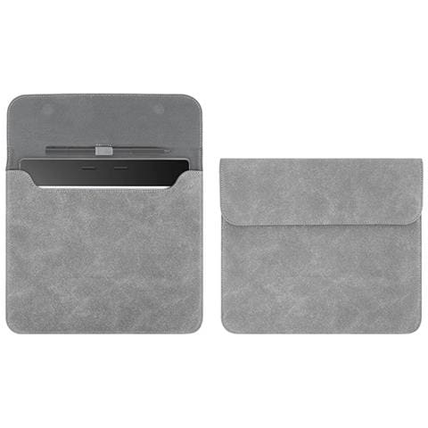 Custodia Grigia In Pelle Pu Per E-reader Da 10.2 Pollici, Cover Antiurto Compatibile Con Scribe - Foto 1