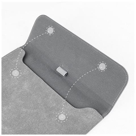 Custodia Grigia In Pelle Pu Per E-reader Da 10.2 Pollici, Cover Antiurto Compatibile Con Scribe - Foto 7
