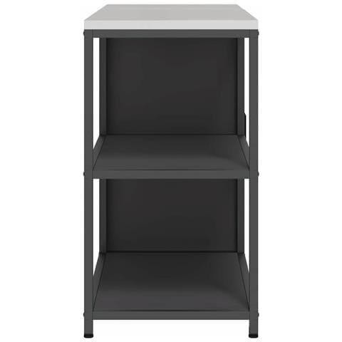 Set di Stoccaggio per Cucina 2 pcs Nero 150 x 50 x 92 cm - Foto 9