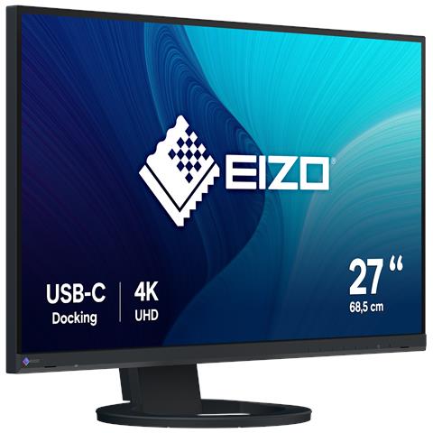 Monitor 27" IPS Flat EV2740S-BK 4K Ultra HD Tempo di risposta 6 ms - Foto 8