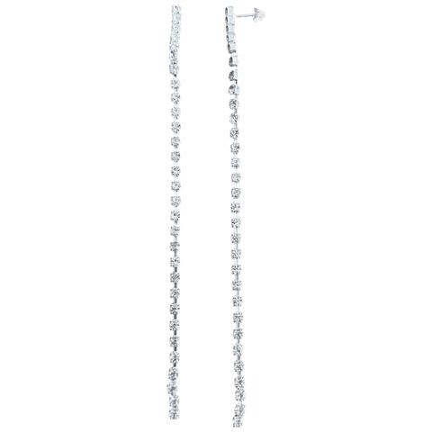 Pendente Linea Sw, Lungo 13,5 Cm, In Argento 10 Micron - Foto 1