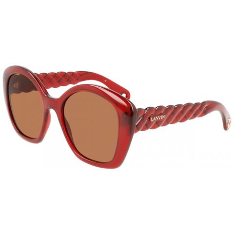 Lnv628s Occhiali Da Sole Geometrici In Acetato Da Donna - Foto 3