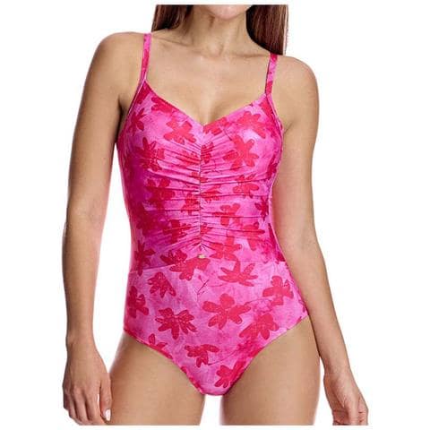 Costume Intero Scollo A V Con Coppe W250976 Donna - Foto 2