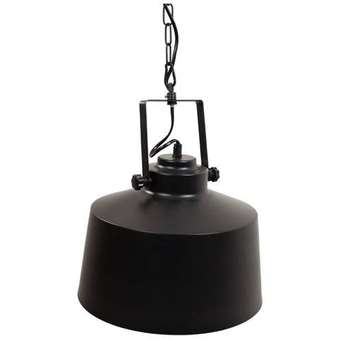 Plafoniera In Metallo Nero 29x29x25/114h - Foto 3
