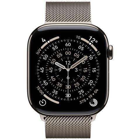 Watch Series 11 GPS + Cellular 46mm Cassa Titanio con Loop Milanese Naturale S /M - Foto 2