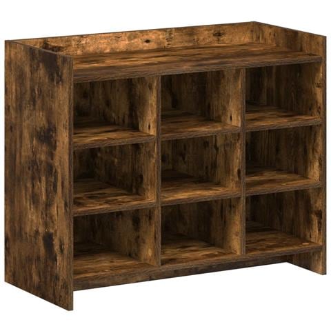 Mobile per scarpe Rovere Fumo 85 x 39,5 x 70 cm - Foto 1
