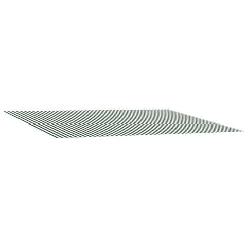 Telo di ricambio per tenda da sole Verde e Bianco 300 x 250 cm - Foto 1