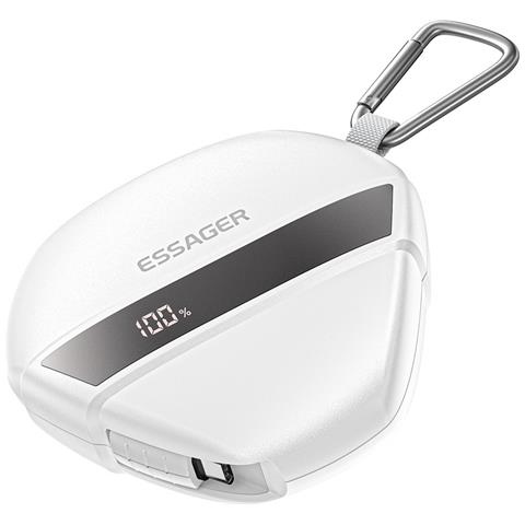 Power Bank - Bianco, 10000 mAh, 5W - Foto 4
