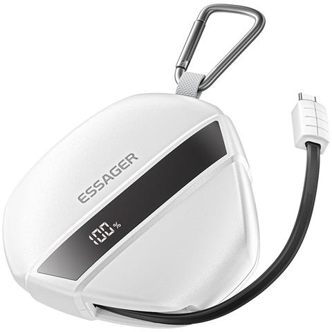 Power Bank - Bianco, 10000 mAh, 5W - Foto 1