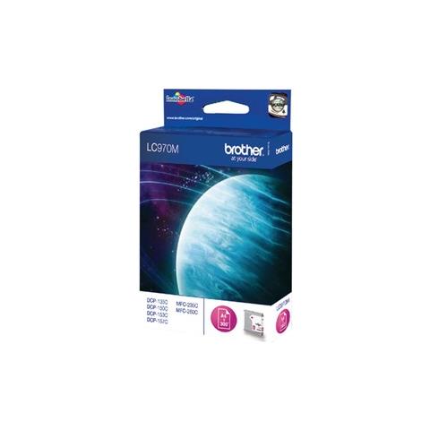 LC970M Cartuccia Ink Originale Magenta per DCP-135C 150C MFC-235C Capacità 300 Pagine - Foto 8