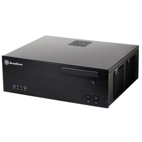 Case Grandia SST-GD04B USB 3.0 HTPC Micro-ATX / Mini-DTX / Mini-ITX Colore Nero - Foto 2