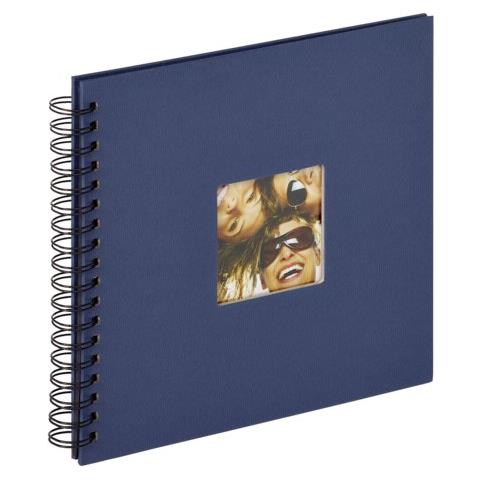 Fun blu spirale 26x25 40 pagine nere SA108L - Foto 1