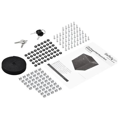 " Armadio per Server Rack Montabile a Parete 12U - Armadio a Cerniera fino a 32"" (81cm) di profondità" - Foto 2