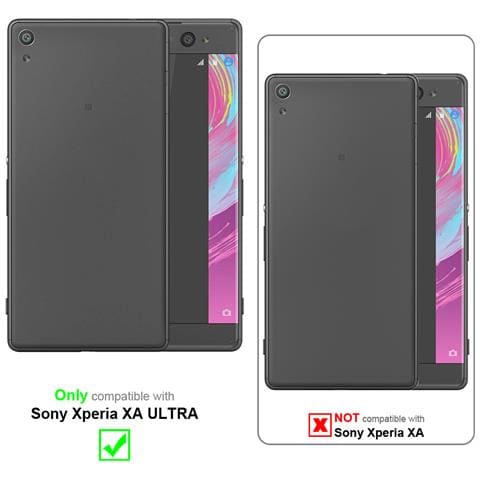 Custodia Compatibile Con Sony Xperia Xa Ultra In Verde Erbe - Coperchio Protettiva Con Chiusura Magnetica, Funzione Stand E Tasca Per Le Carte - Foto 9