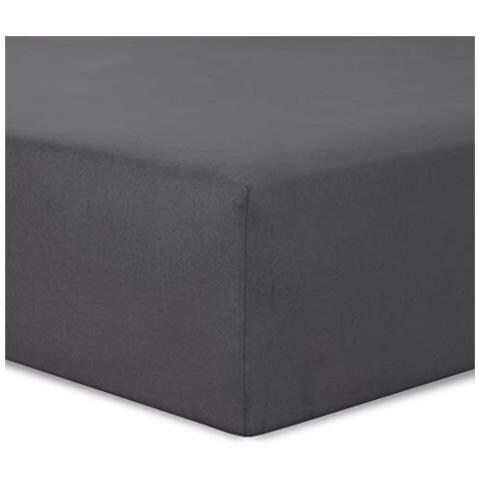 Lenzuolo Con Angoli Per Box 100x100cm - Cotone 100%, Morbido E Traspirante, Colore Antracite - Foto 2