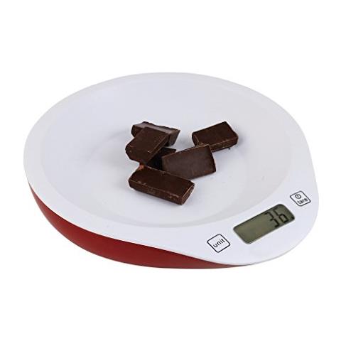 Cucina Artista Men352 Bilancia Da Cucina Elettronica Rosso / Bianco - Foto 1