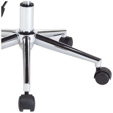 Sedia Da Pranzo Girevole Nera In Legno Ricurvo E Similpelle - Foto 2