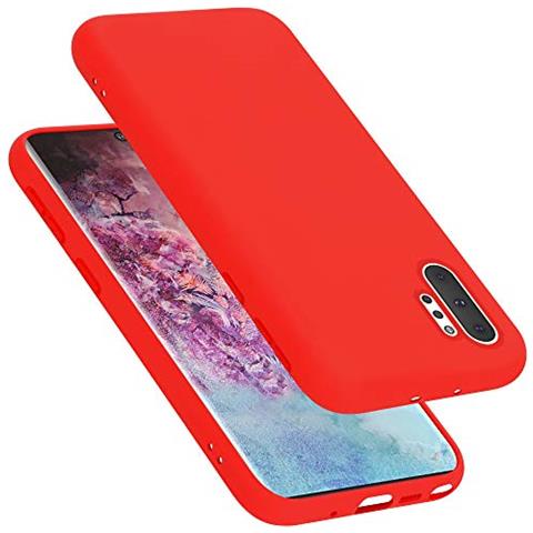 Custodia Compatibile Con Samsung Galaxy Note 10 Pro In Liquid Rosso - Coperchio Protettivo In Silicone Tpu Flessibile - Foto 1