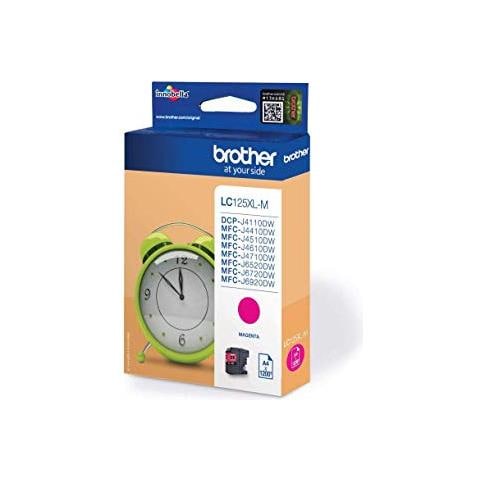 Fratello Inkjet Lc125xlm Cartuccia Originalealta Capacitàfino 1200 Pagineper Stampanti Dcpj4110dwmfcj4410dwmfcj4510dwmfcj4610dwmfc J4710dwmfcej6520dw Mfcj6920dwcolore Magenta - Foto 4