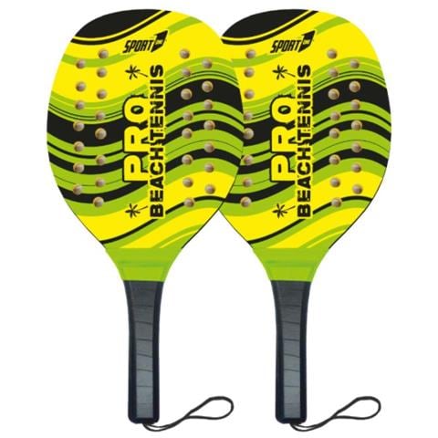 Coppia Racchette Beach Tennis Pro Color Con Pallina - Foto 1