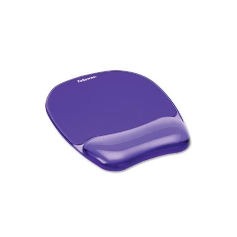 Mouse Pad - 233,4 mm x 200,2 mm x 19,1 mm - Viola - Gomma, Gel, Polyurethane - Foto 1