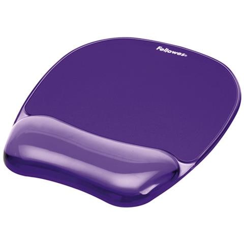 Mouse Pad - 233,4 mm x 200,2 mm x 19,1 mm - Viola - Gomma, Gel, Polyurethane - Foto 2