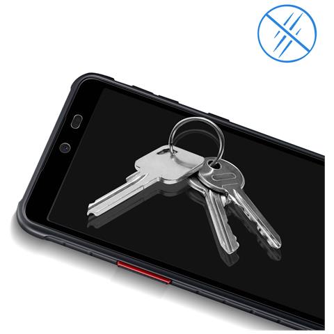 Pellicola Per Samsung Xcover 5 Vetro Temperato 9h Aderenza Totale Bordo Nero - Foto 10