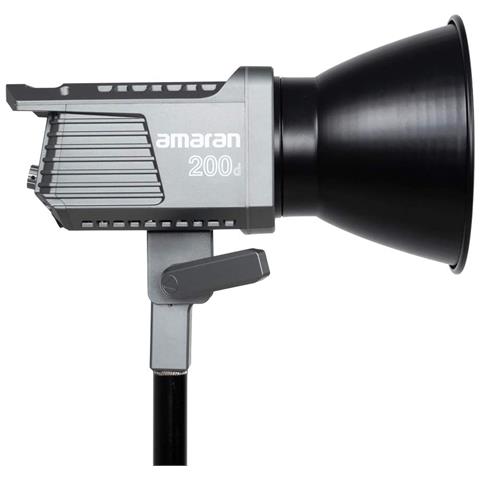 LED Luce video Amaran 200d durata illuminazione luce 200 W 5500 K Nero Argento 