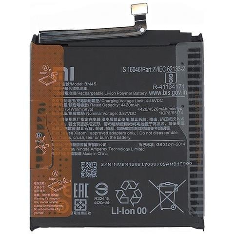 Batteria Litio Originale Bm4s Bulk Per Redmi 10x 5g - Foto 1