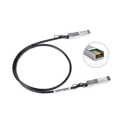 LANCOM SFP-DD-DAC50-2.5m cavo InfiniBand e in fibra ottica 2,5 m Nero, Acciaio - Foto 1