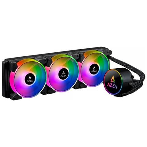 Lcaz-360r-argb Ventola Per Pc Processore Refrigeratore Nero 1 Pz - Foto 1