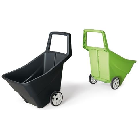 Iwo - Carriola Da Giardino, 95 Litri, Colore: Nero - Foto 2