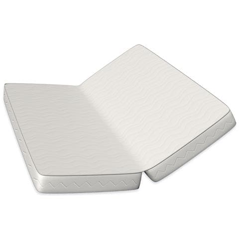 Materasso pieghevole 130x190, per Divano Letto Click Clack - con taglio centrale, versatile e compatto, Ortopedico. - Foto 1