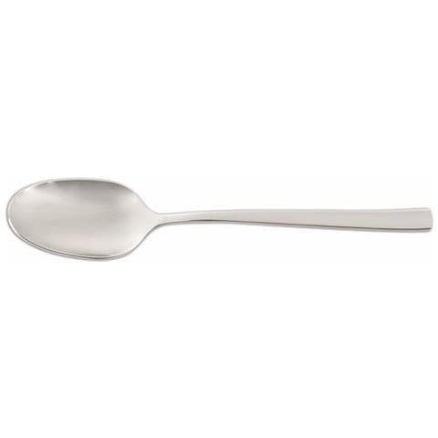 Cucchiaio Moka Capri - Cucchiaio Moka Da 125 Mm. Posate Dalle Linee Rette, Con Morbide Curvature Nel Manico. Design Moderno E Innovativo. - Foto 1