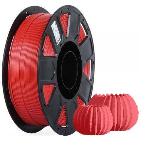 3d 3301010124 Materiale Di Stampa 3d Acido Polilattico (pla) Rosso 1 Kg - Foto 1