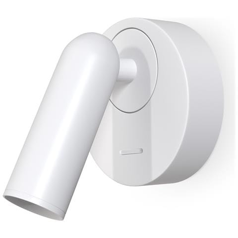 Applique Da Parete Moderno Mirax Metallo Bianco Luce Led Integrato 3w - Foto 1