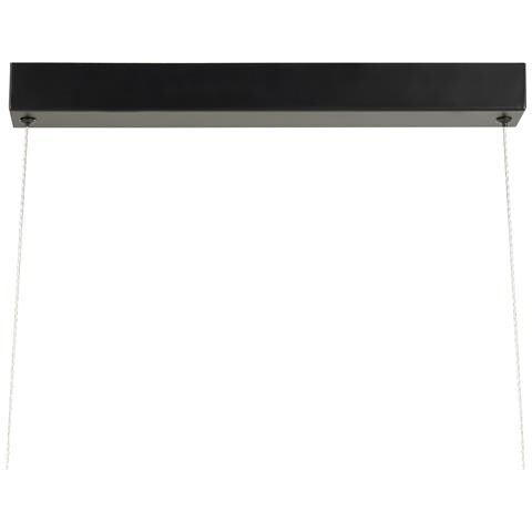 Lampadario A Led Stewarts Con Dimmer Legno Di Quercia Marrone Scuro - Foto 2