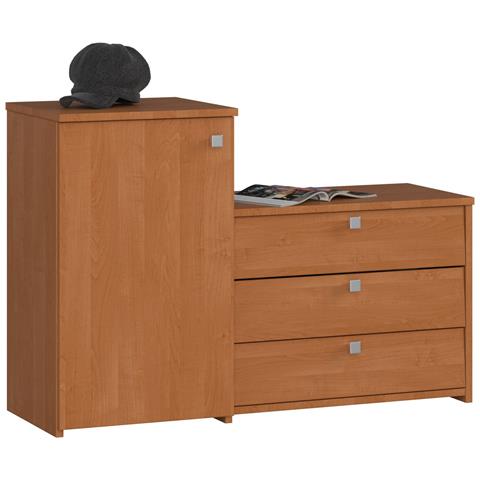 Scarpiera multiuso, 98,4x33x68 cm, Colore Ontano - Foto 1