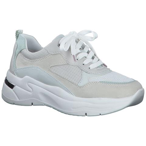 White Leisure Closed Sport Shoe Sneakers Tessile Scarpe Donna Bianco Eu 37, 2-23728-20 436 - Foto 2