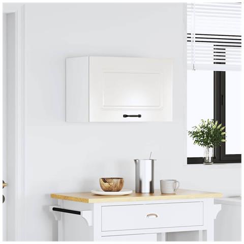 Base Da Cucina Kalmar Bianco Lucido In Legno Multistrato - Foto 3