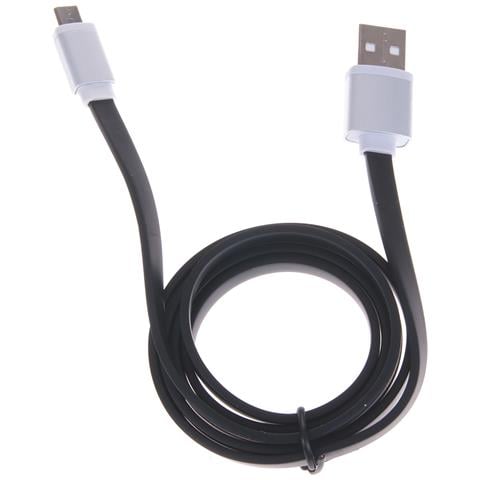 Cavo Micro Usb To Usb Nero /argento 100x1 Cm. Color Argento - Foto 1
