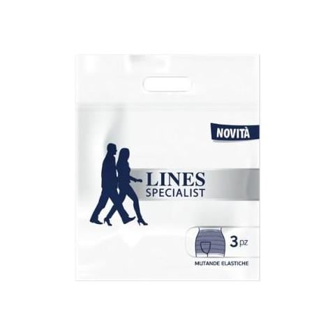 Lines Specialist Mutande Elastiche Mis.Grande 3Pz - Foto 1