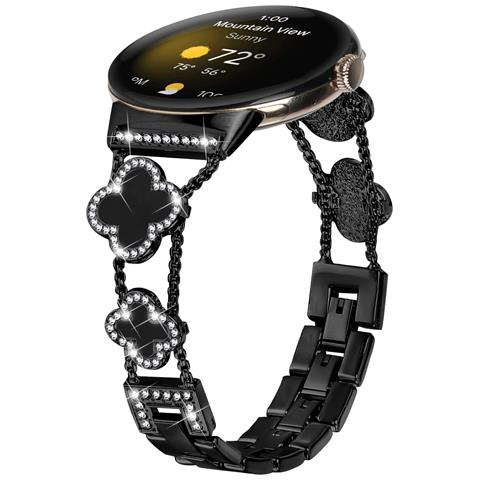 Cinturino Cloverlink Per Google Pixel Watch Black - Foto 1