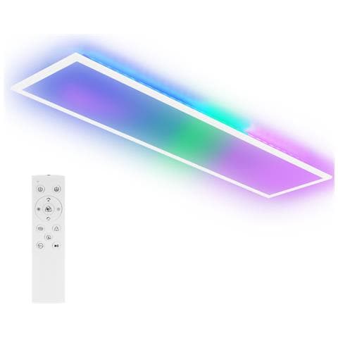 Plafoniera A Led Per Soggiorno, Pannello Da Soffitto Dimmerabile, Lunga, Cambio Colore Rgb, Officina, Corridoio - Foto 1